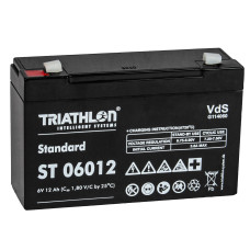 Triathlon Batterien TS VdS 6V 12Ah(C20)